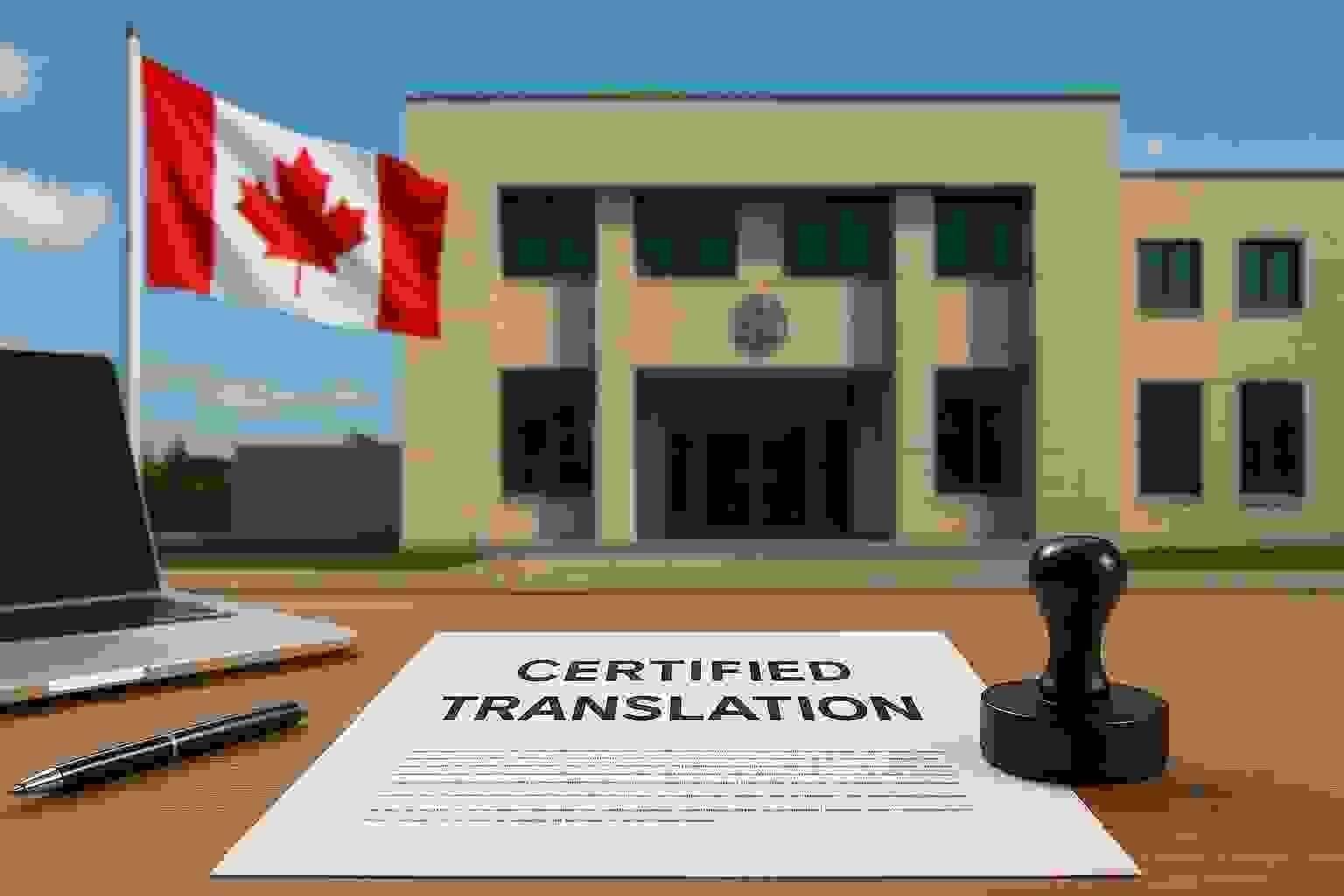 Certified Translation for the Embassy of Canada